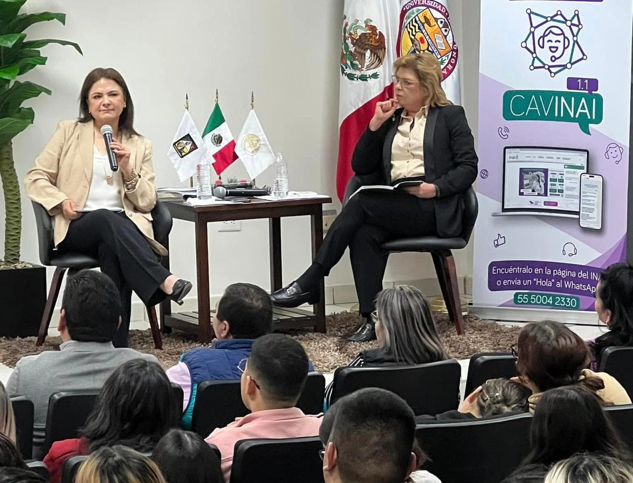 En la Unison, comisionada del INAI habla sobre transparencia, comunicación y periodismo