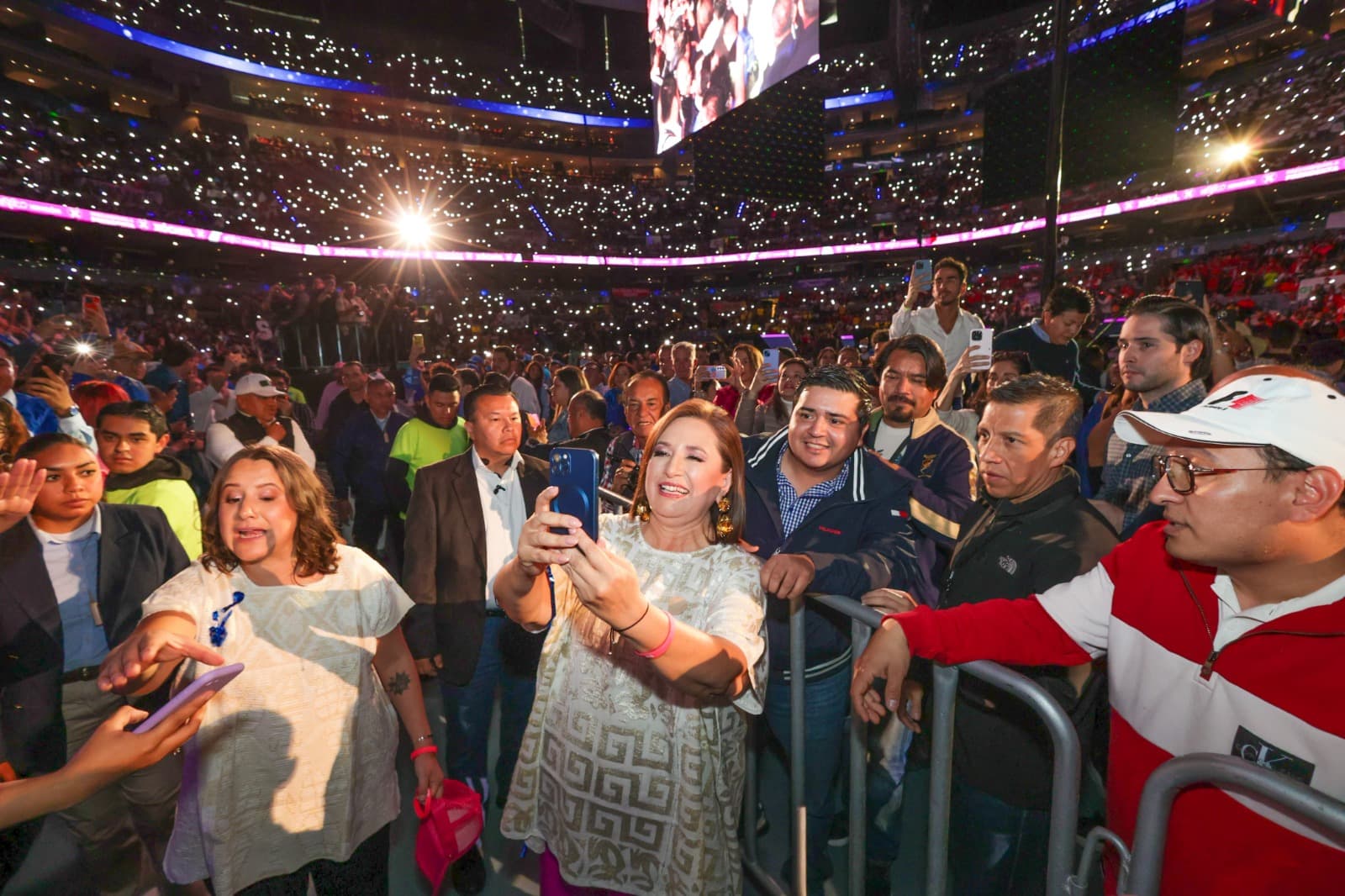 La esperanza ya es nuestra, ya cambió de manos,  ¡vamos a ganar, vamos a ganar!: Xóchitl Gálvez