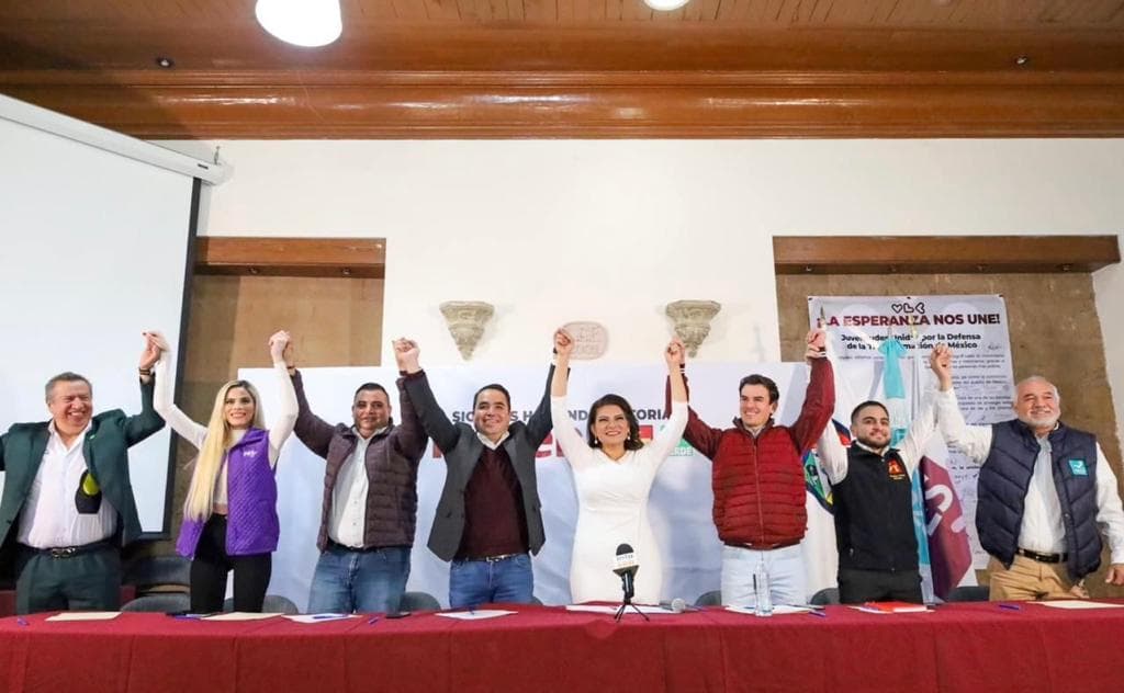 Presenta la Coalición "Sigamos Haciendo Historia" a Lorenia Valles y Heriberto Aguilar como precandidatos únicos al Senado por Sonora