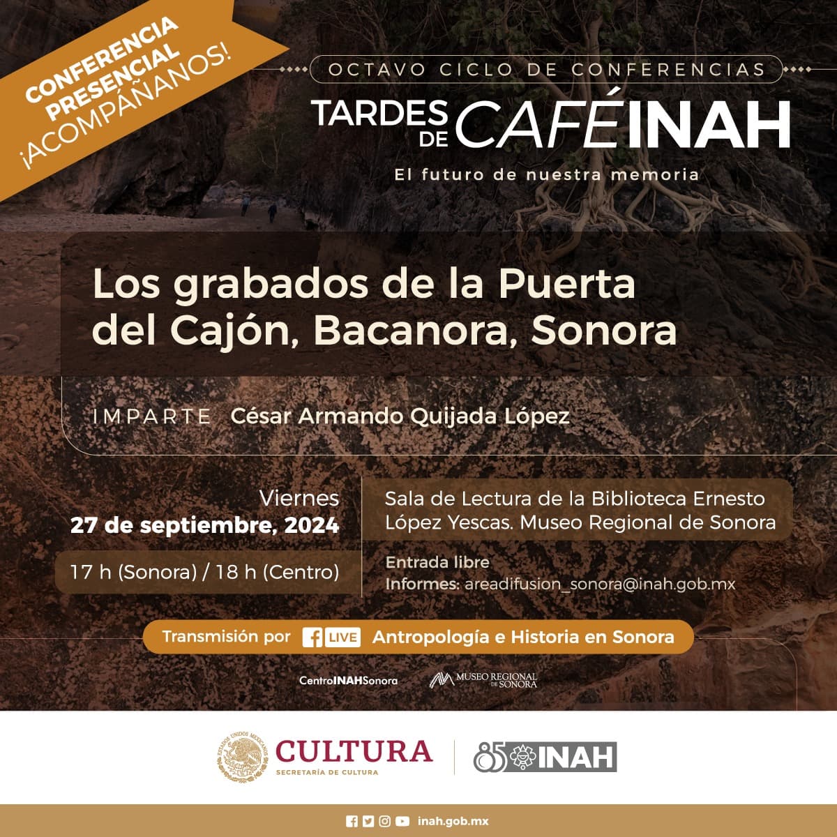 Impartirá Centro INAH Sonora conferencia sobre los inmuebles históricos religiosos de los pueblos Yaquis