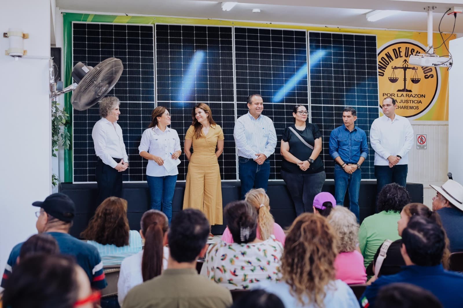 Anuncia Toño Astiazarán que sumarán mil familias a "Hogar Solar"