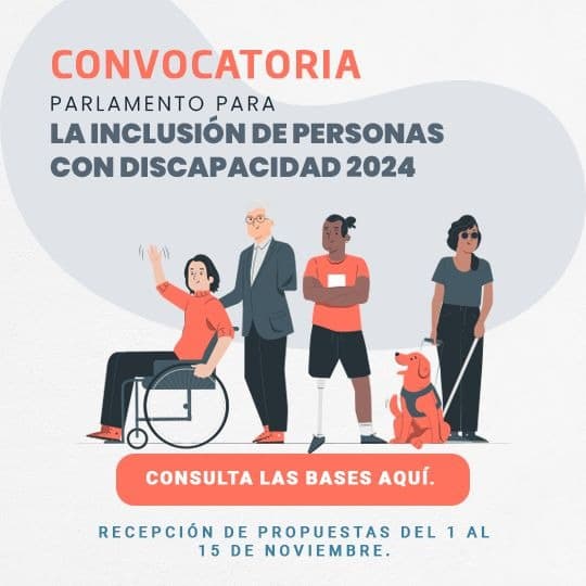 Sigue abierta convocatoria para el segundo Parlamento de Personas con Discapacidad en Sonora