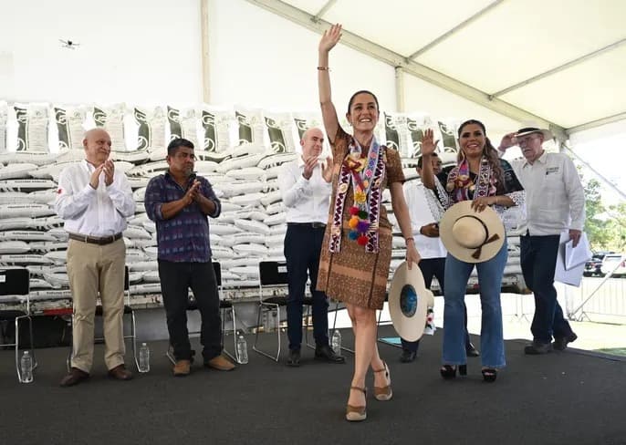 El programa de fertilizantes gratuitos ya es un derecho constitucional de los campesinos: Presidenta Claudia Sheinbaum