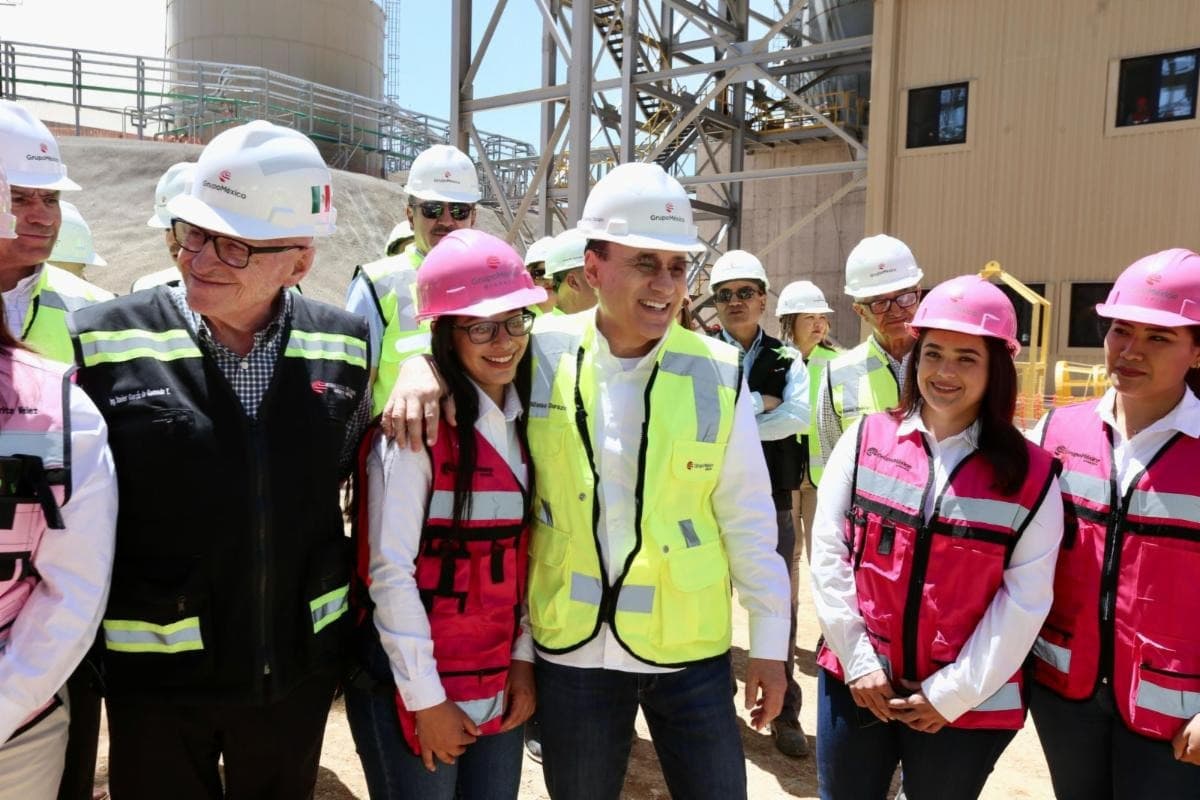 Gobernador Durazo coloca a Sonora como referente nacional en minería con crecimiento del 6.6%