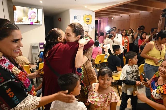 Todos los niños y niñas con alguna discapacidad tienen derecho a la rehabilitación: presidenta Claudia Sheinbaum