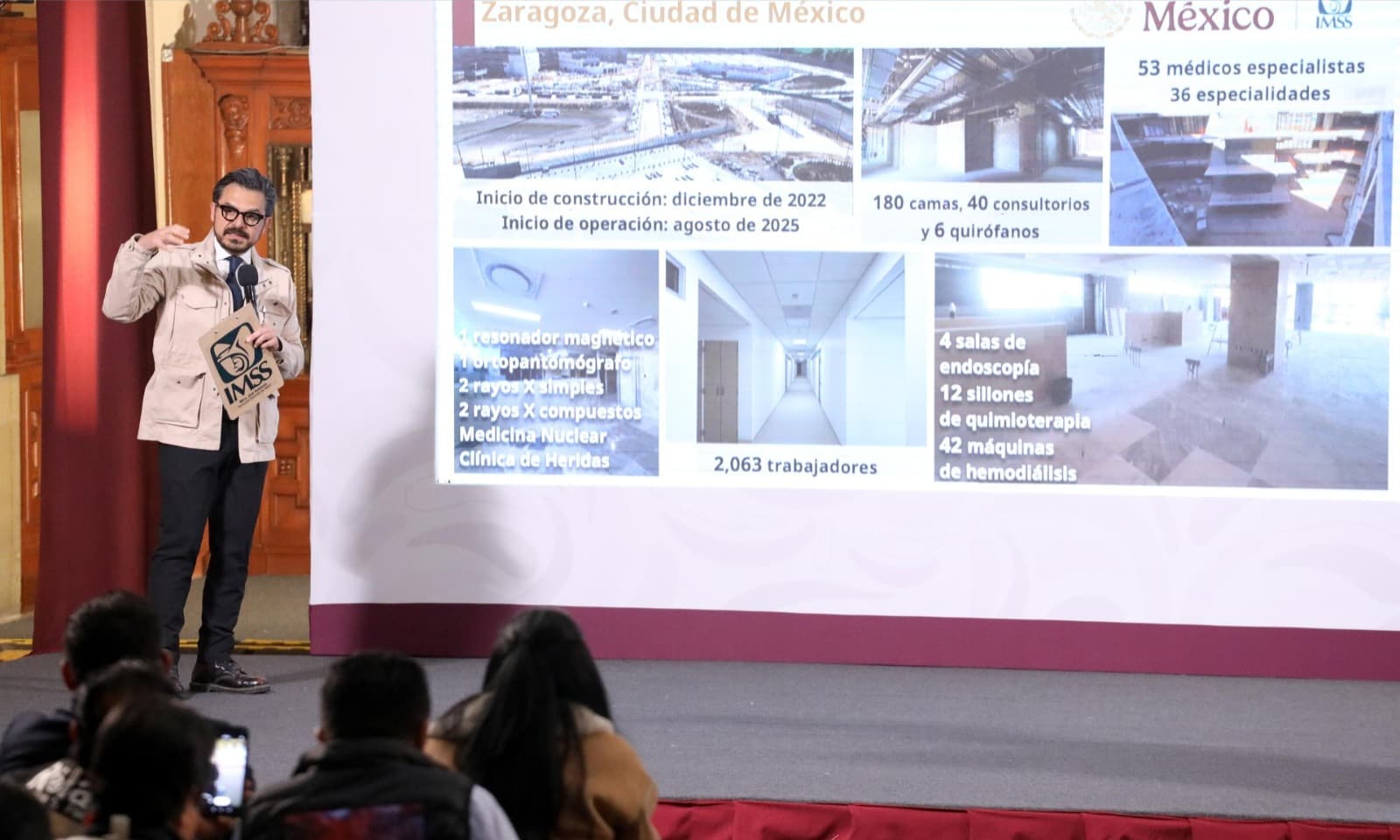 Serán inaugurados en el país nueve Hospitales y seis Unidades de Medicina Familiar del IMSS en 2025