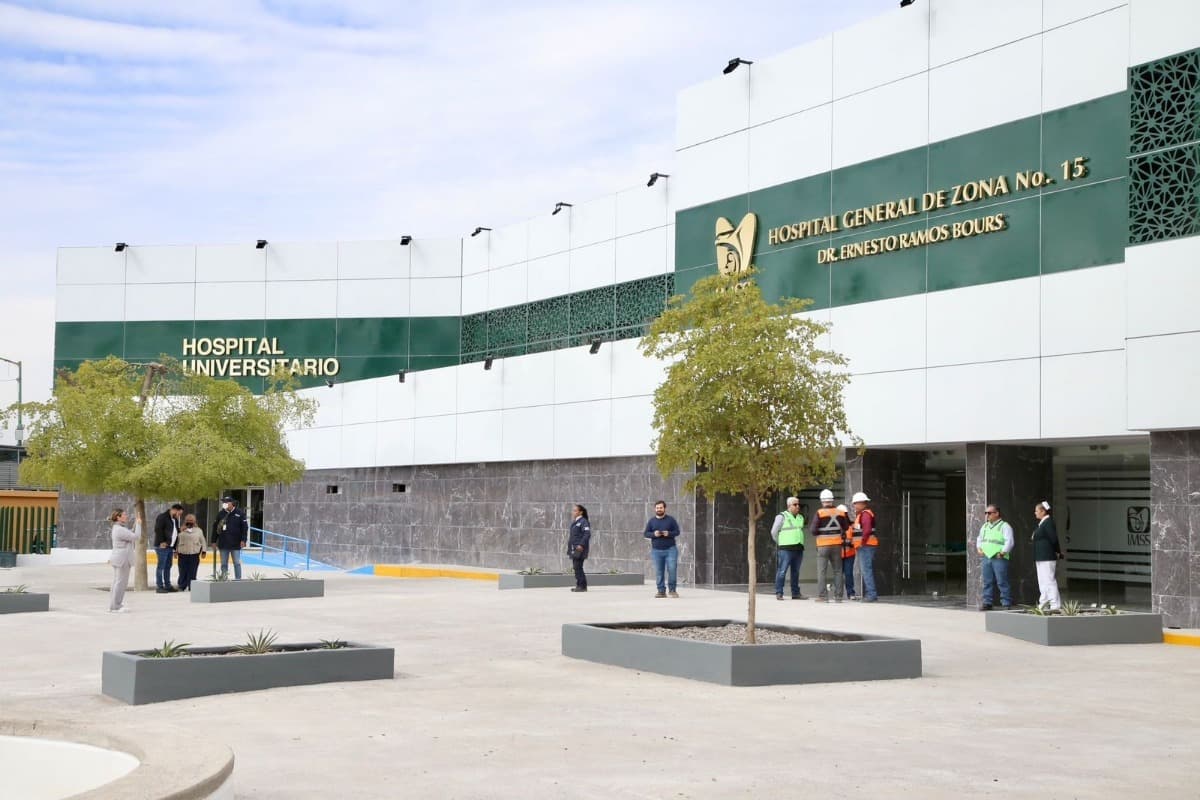 Gobernador Durazo supervisa avances de hospitales de zona IMSS y Universitario IMSS-Bienestar