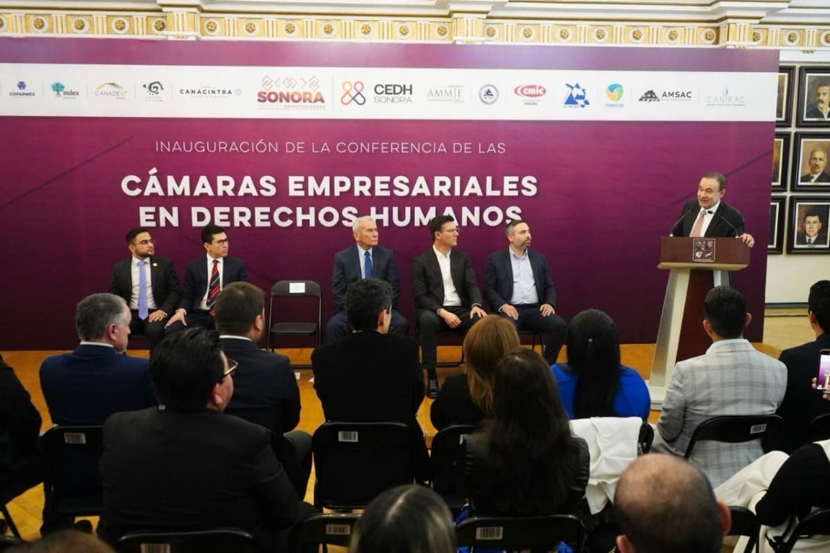 El Gobernador Alfonso Durazo impulsa alianza entre sector empresarial y CEDH para fortalecer los derechos laborales en Sonora