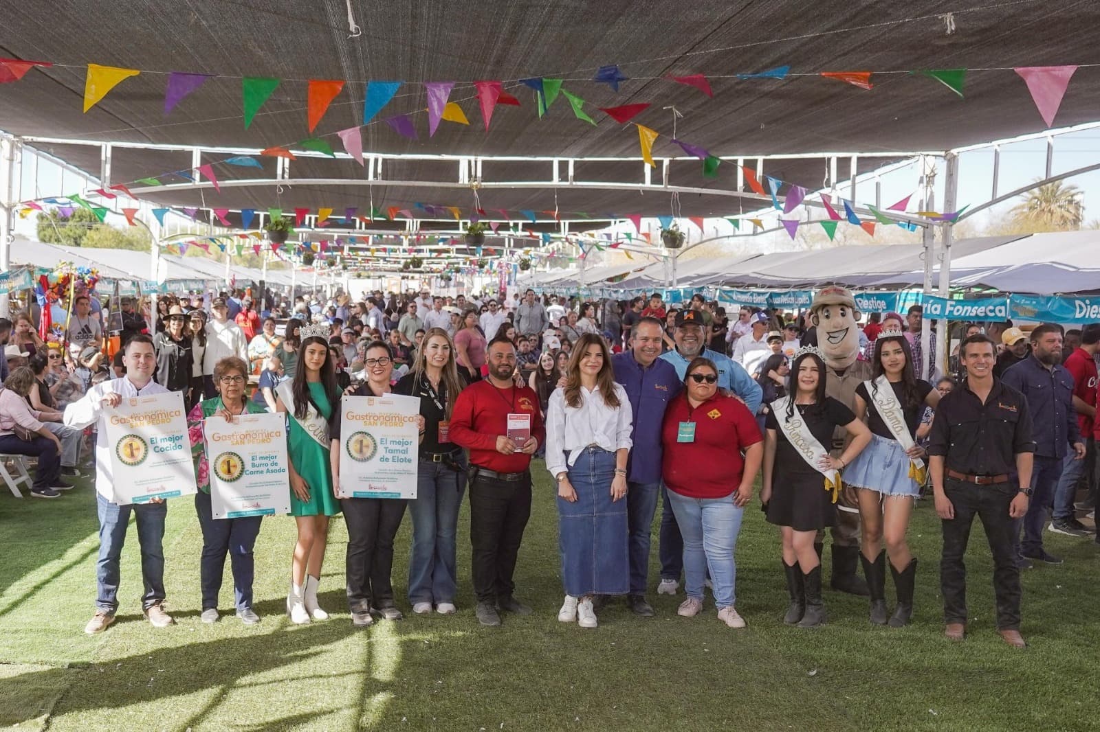 Celebra Toño Astiazarán éxito de la 8va Muestra Gastronómica de San Pedro