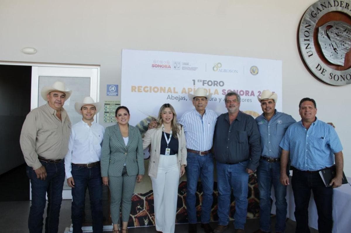Gobierno de Sonora impulsa el Foro Regional Apícola para fortalecer la producción de miel