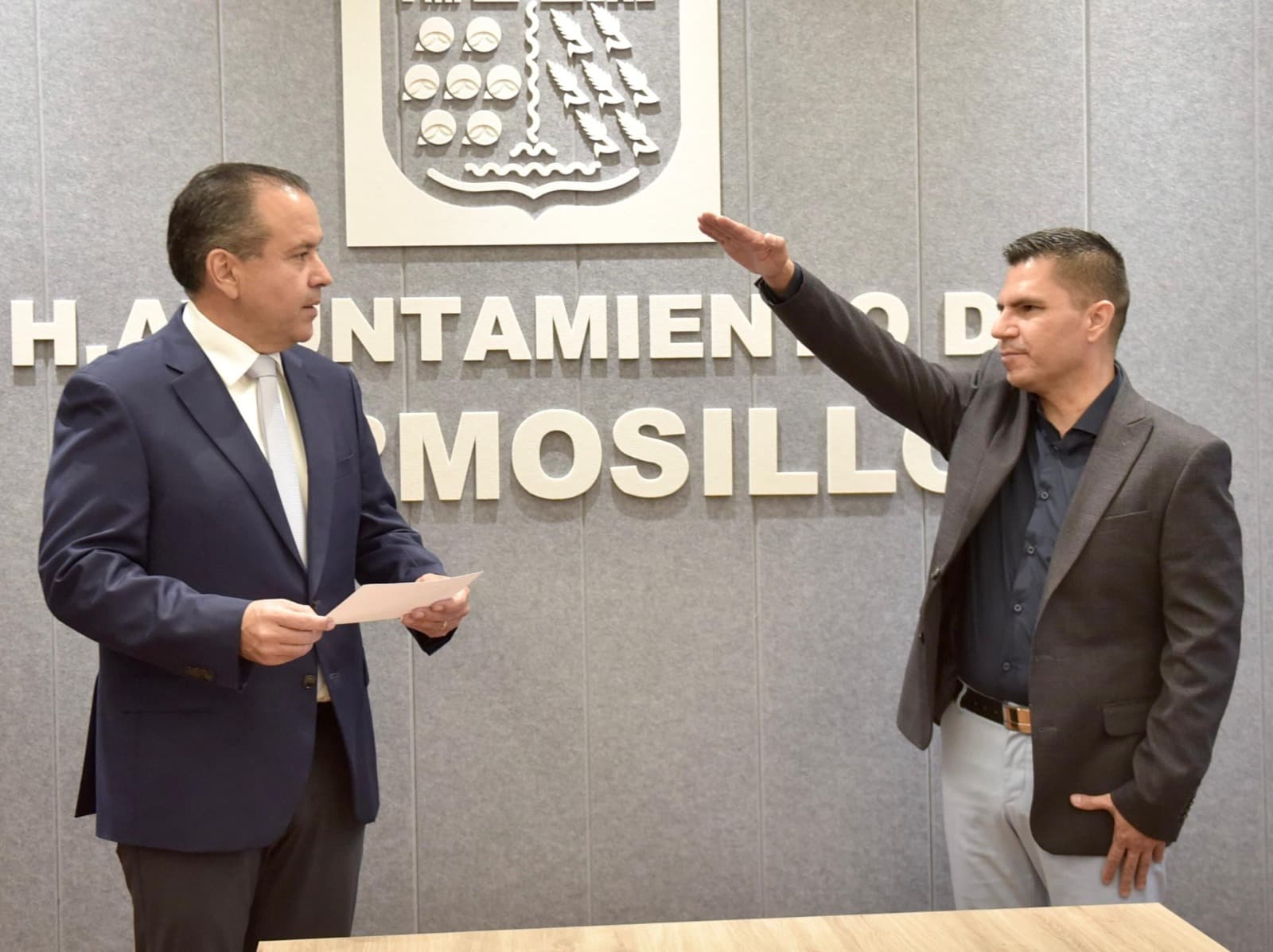 Alcalde Toño Astiazarán fortalece seguridad pública en Hermosillo con nombramiento de un supervisor general de la Policía Preventiva y Tránsito Municipal