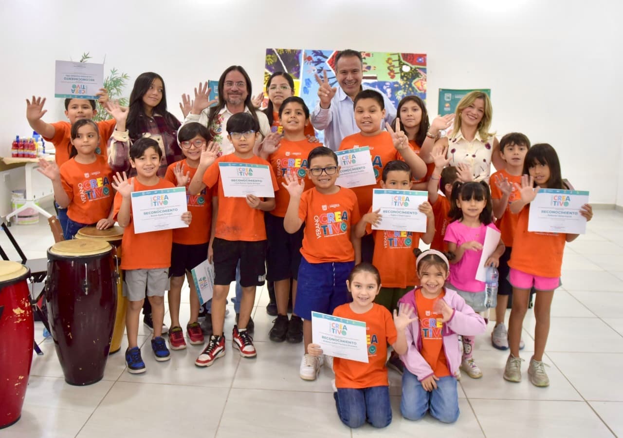 Alcalde Toño Astiazarán apoya a niñas y niños con Campamento Cultural del IMCA