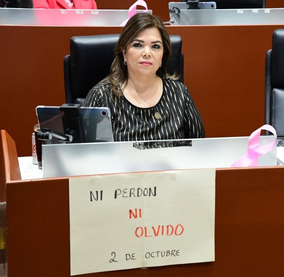 Diputada Gabriela Tapia Fonllem honra la memoria del movimiento estudiantil del 68