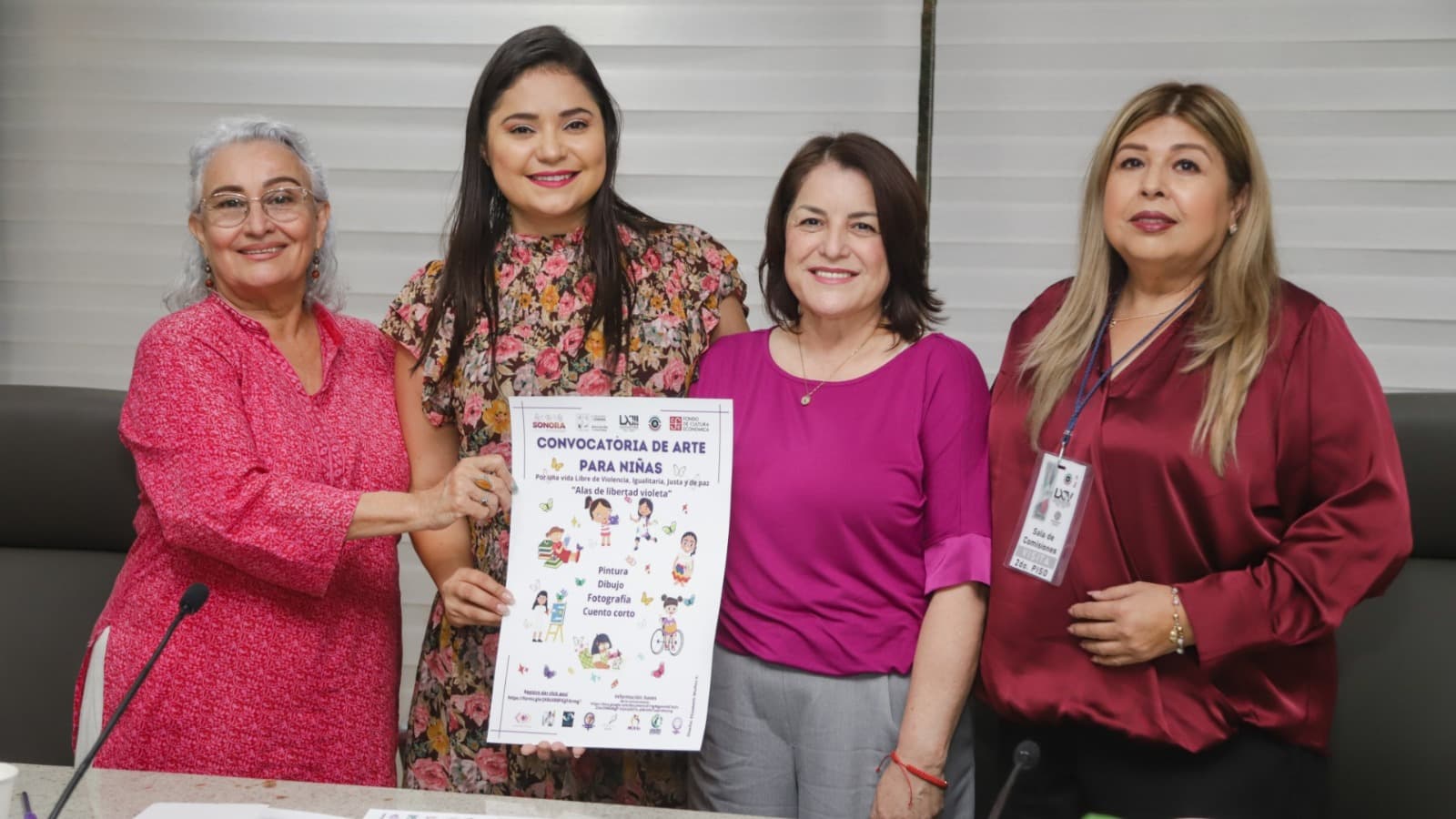 Invita Congreso de Sonora a participar en la convocatoria “Alas de Libertad Violeta”