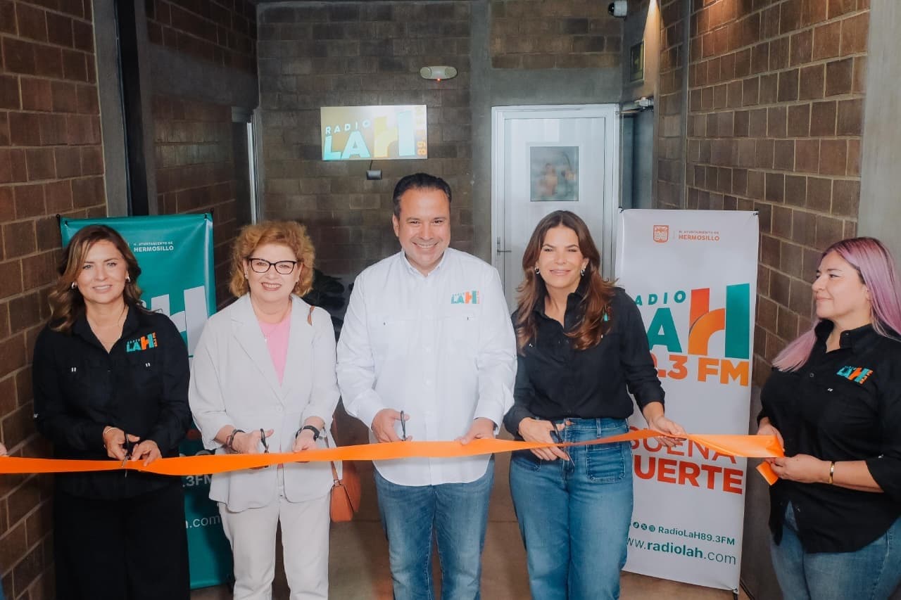 Alcalde Toño Astiazarán inicia era de Radio La H 89.3 FM, la radio pública de Hermosillo