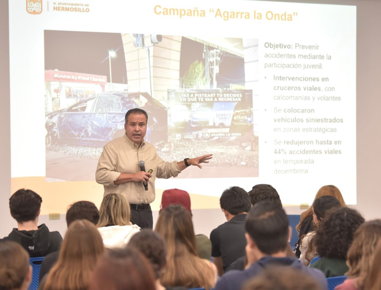 Alcalde Toño Astiazarán convoca a la participación juvenil para mejorar e innovar juntos a Hermosillo