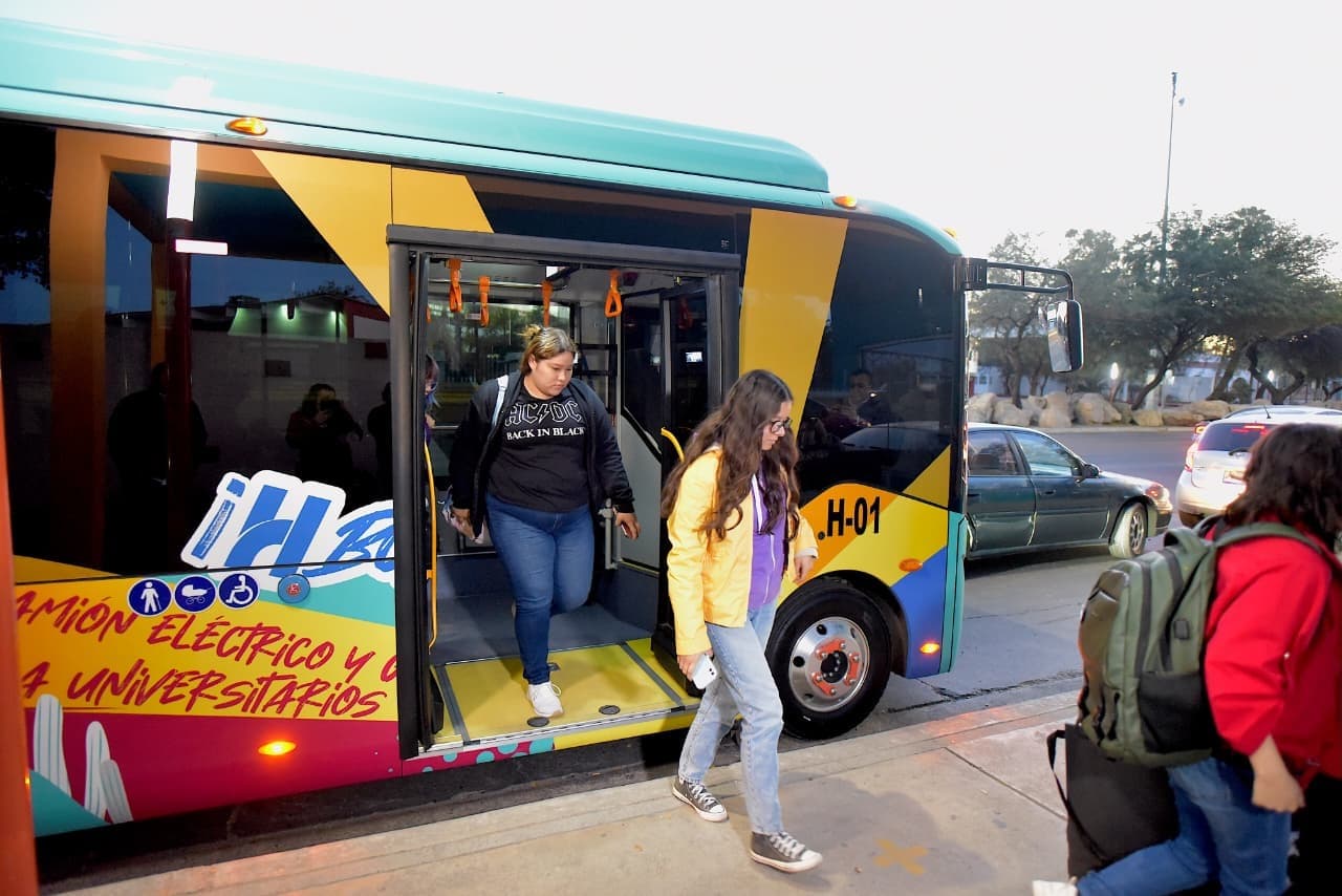Un éxito programa HBus; realizó 100 mil traslados gratuitos a estudiantes universitarios en 2025