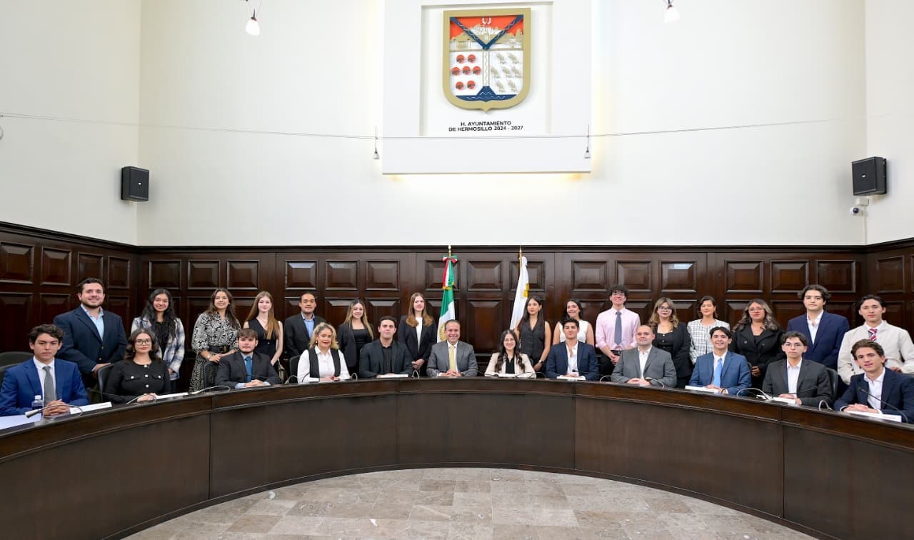 Alcalde Toño Astiazarán da voz a jóvenes hermosillenses a través de la tercera generación del Cabildo Juvenil