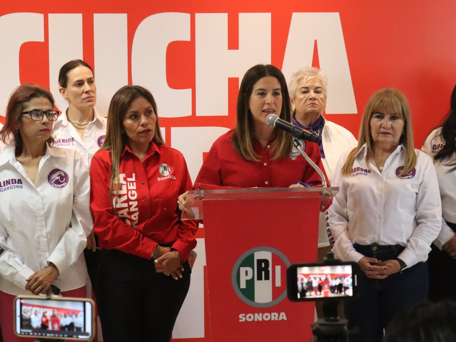 PRI Sonora y Onmpri fortalecen capacitación y apoyo a mujeres en el marco del 8M