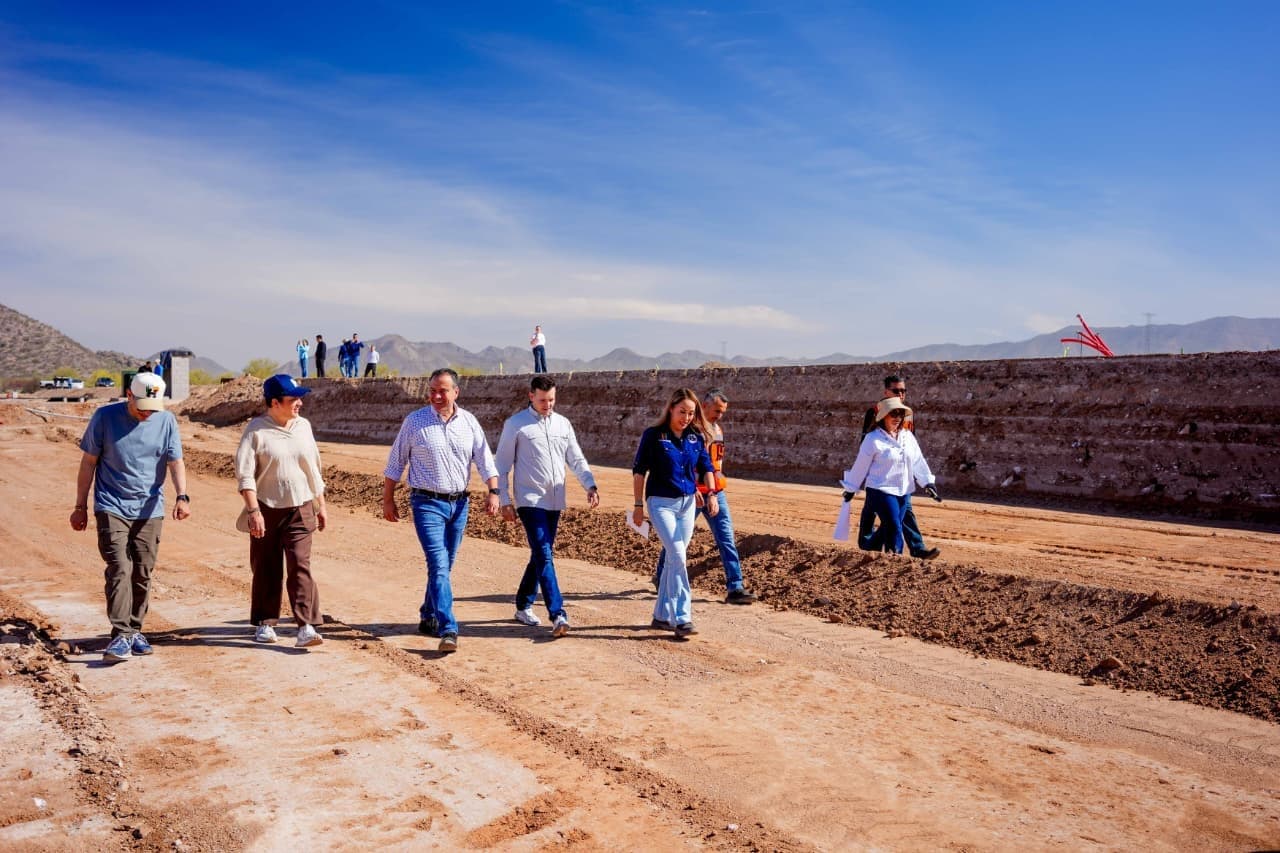 Avanza al 100 el Cárcamo Norte para beneficio de la comunidad hermosillense: Toño Astiazarán