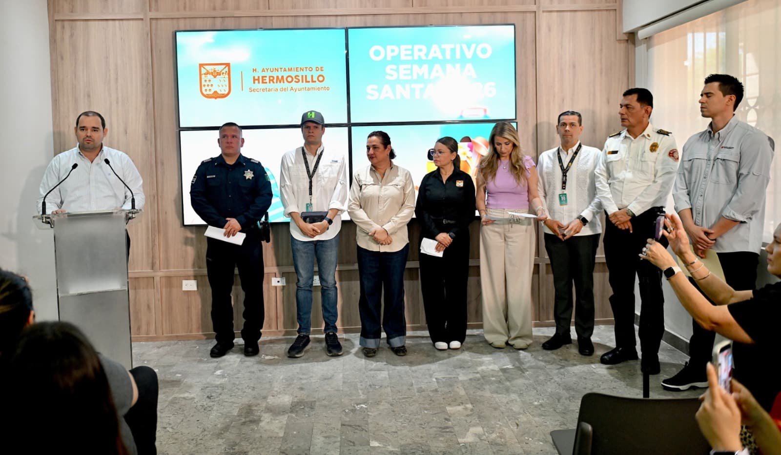 Gobierno de Hermosillo anuncia operativo coordinado para una Semana Santa 2026 segura, limpia y ordenada