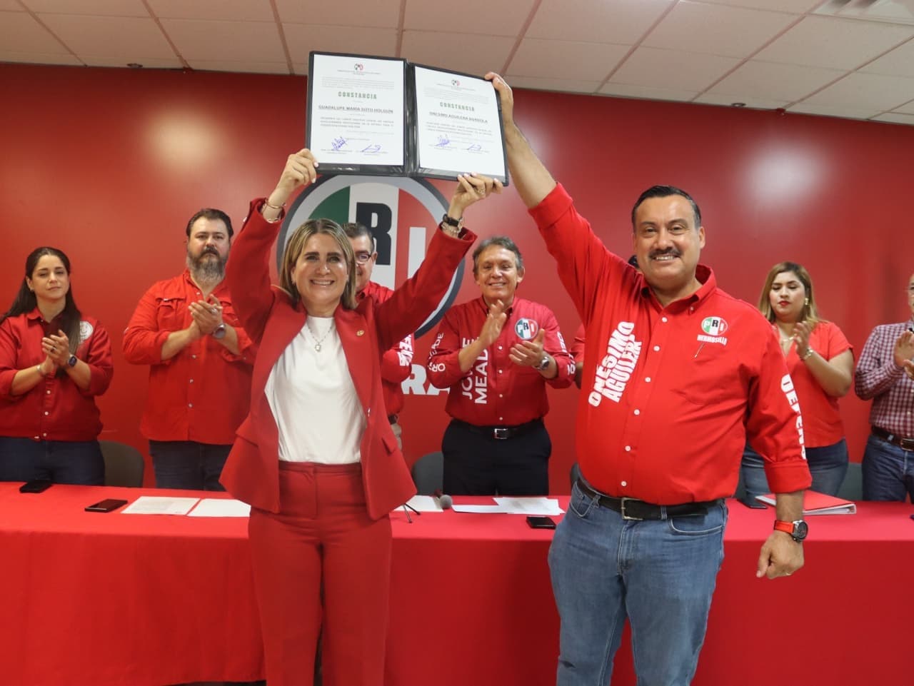 Fortaleza, unidad y trabajo territorial marcan nueva etapa del PRI Sonora bajo la dirigencia de Lupita Soto y Onésimo Aguilera