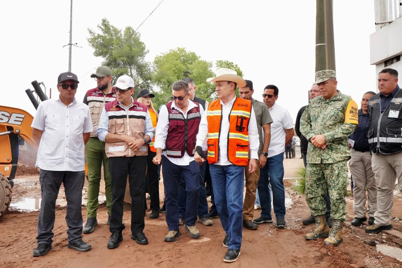 Por instrucciones del Gobernador Durazo se intensifican acciones para acelerar la recuperación de Nogales tras las lluvias