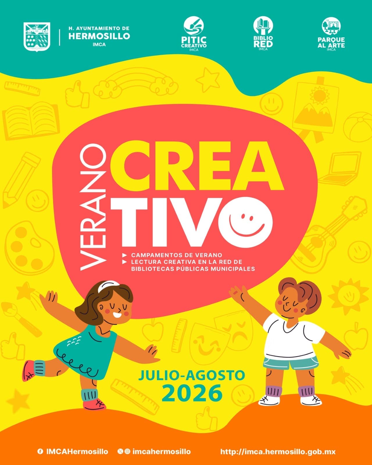 IMCA invita a disfrutar de una semana llena de creatividad en la Biblioteca La Malinche durante el Verano Creativo