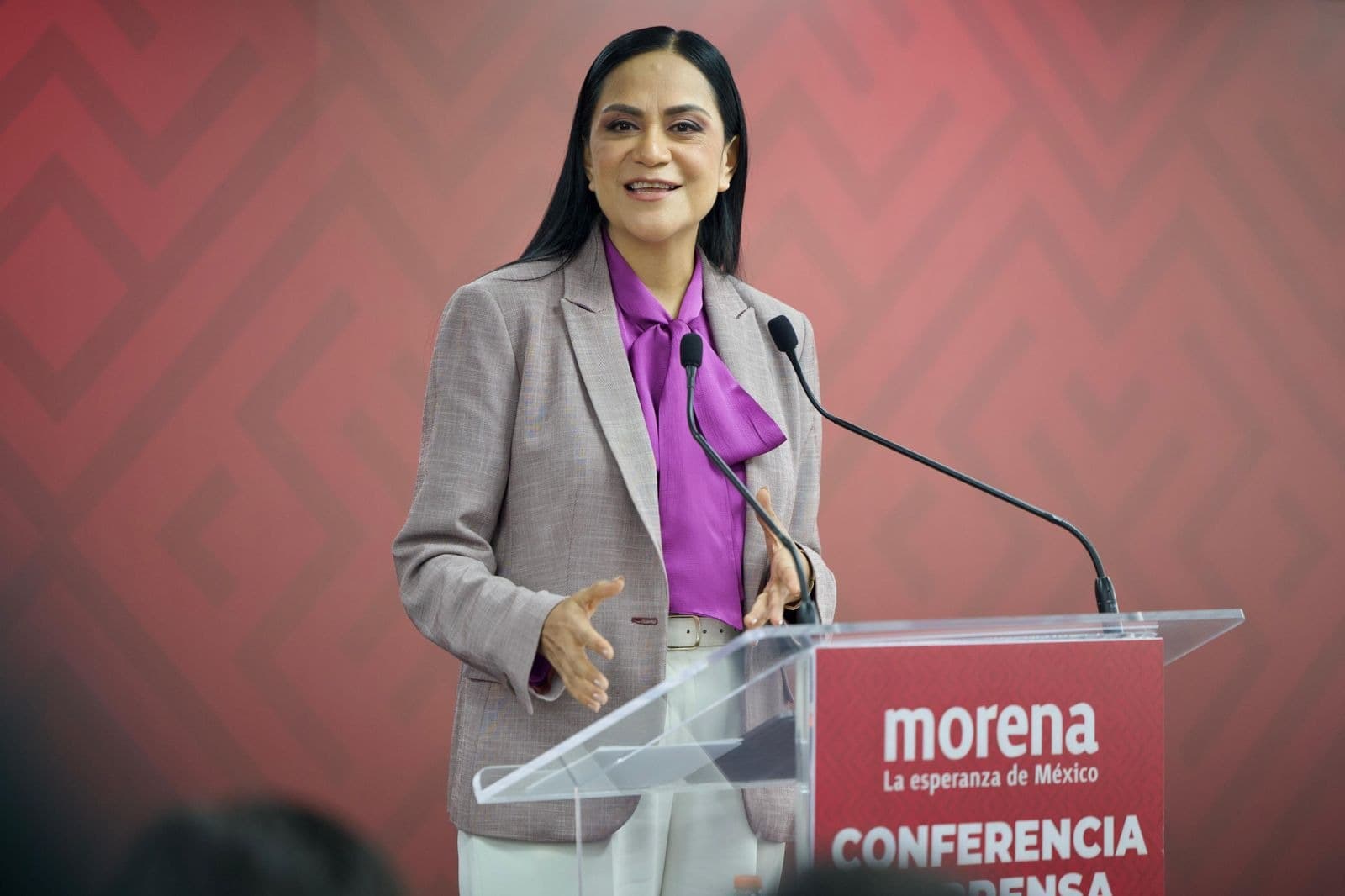 “MORENA dará a conocer resultado de encuestas del proceso interno para las coordinaciones estatales”: Ariadna Montiel