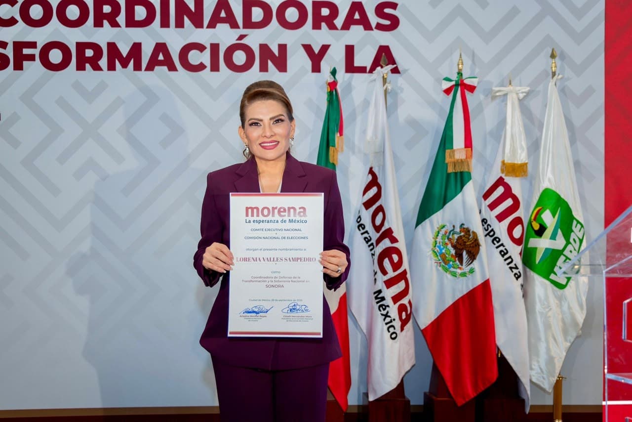 Lorenia Valles asume la Coordinación de los Comités de la Transformación y la Soberanía Nacional en Sonora