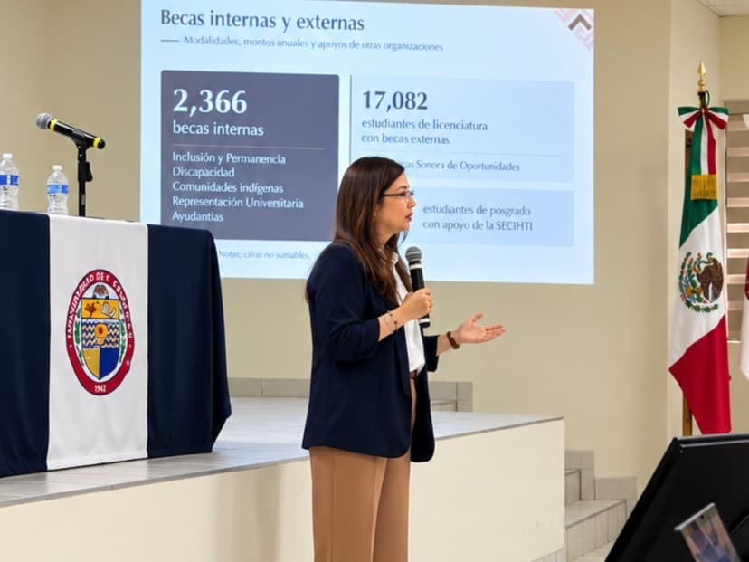 Rectora Dena Camarena rinde su primer informe anual ante el Colegio Universitario