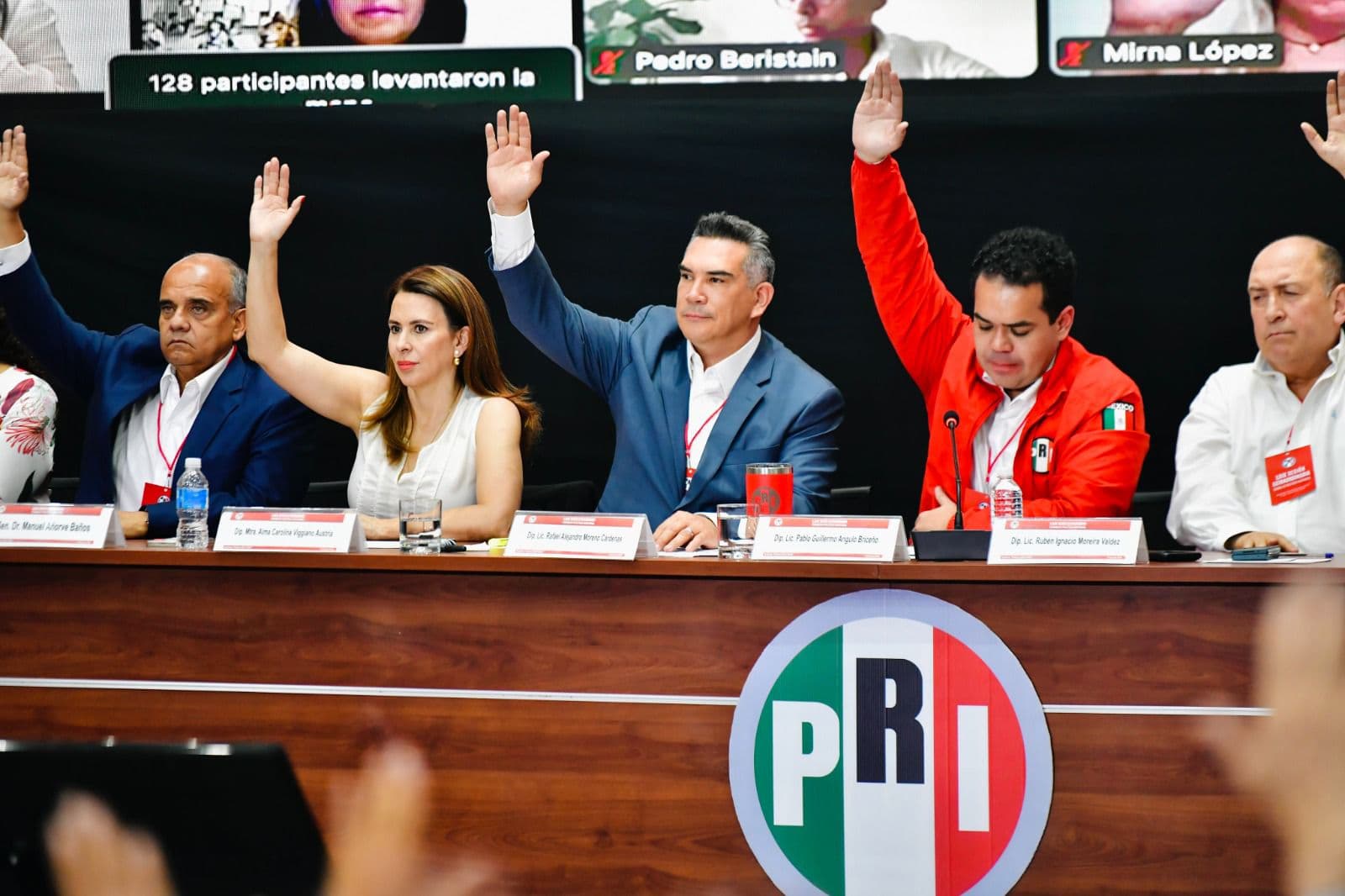 Alejandro Moreno instala la coordinación nacional organizadora de la XXIV asamblea del PRI