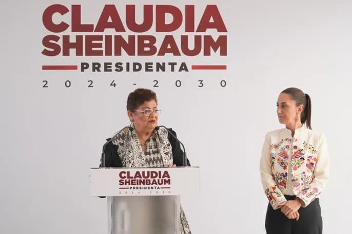 Presenta Claudia Sheinbaum redacción oficial de reformas constitucionales