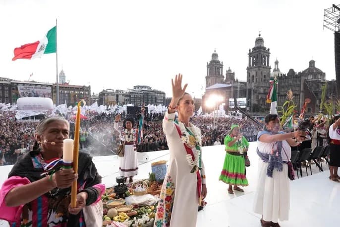 “No les voy a fallar”, el compromiso de Claudia Sheinbaum