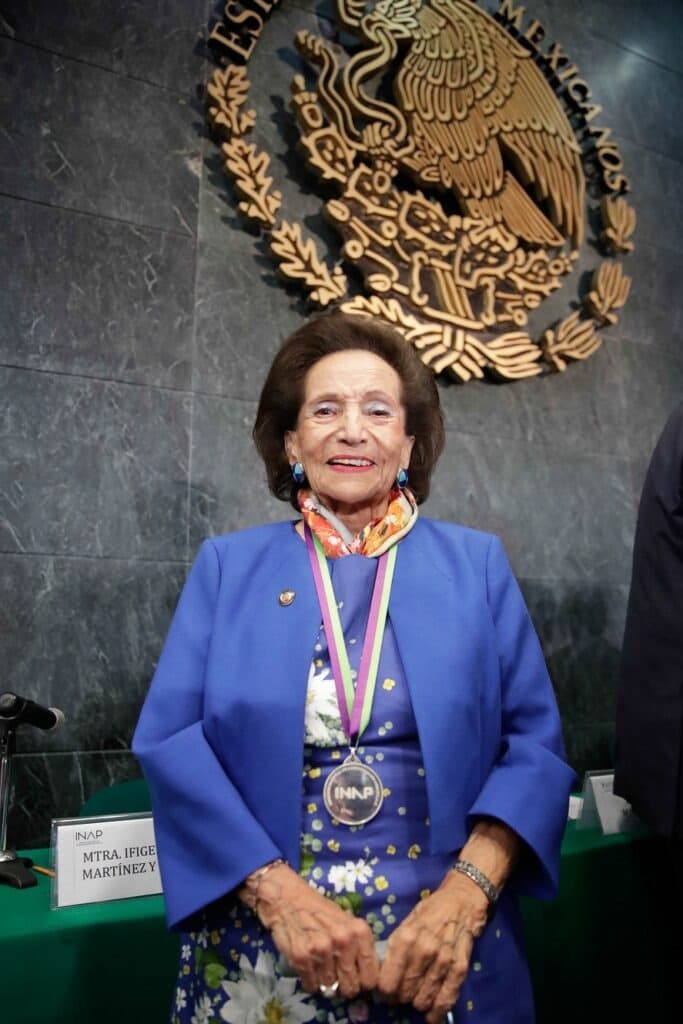 Murió Ifigenia Martínez, diputada elegida por Sheinbaum para entregarle banda presidencial