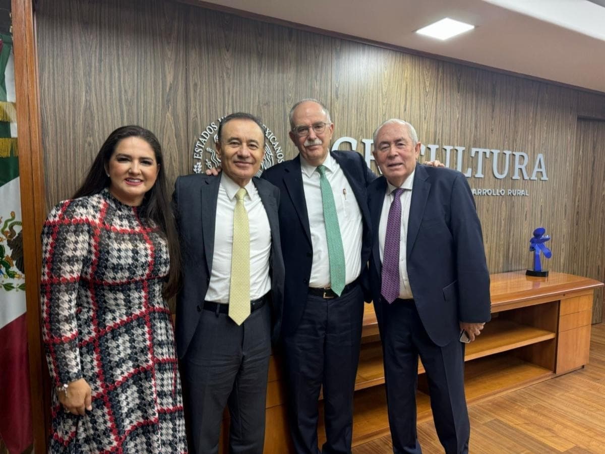 Gobernador Alfonso Durazo coordina esfuerzos con Sader en apoyo del campo sonorense
