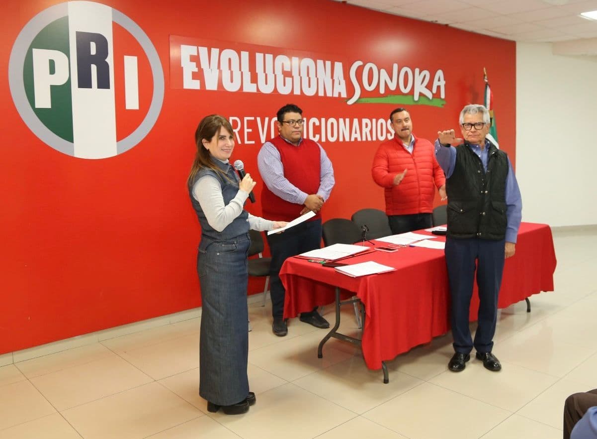Miguel Ángel Murillo rinde protesta como Secretario Técnico del Consejo Político Estatal del PRI Sonora