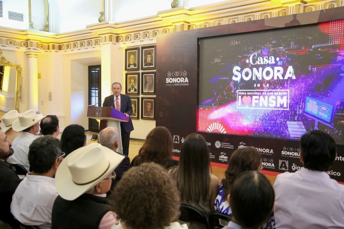 Gobernador Durazo llevará riquezas de Sonora a Feria de San Marcos como invitado de honor