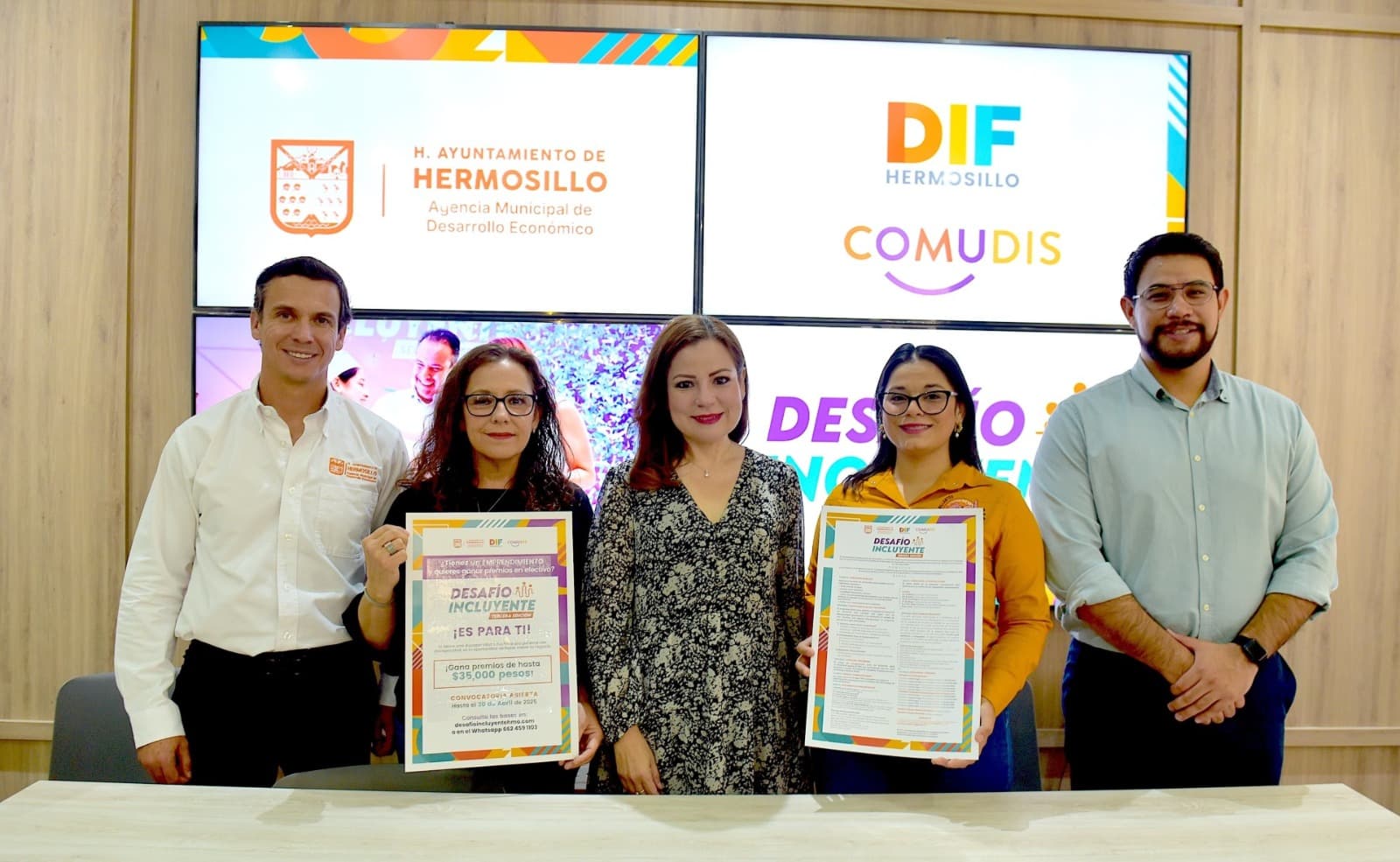 Lanza Ayuntamiento de Hermosillo convocatoria para "Desafío Incluyente 2025"