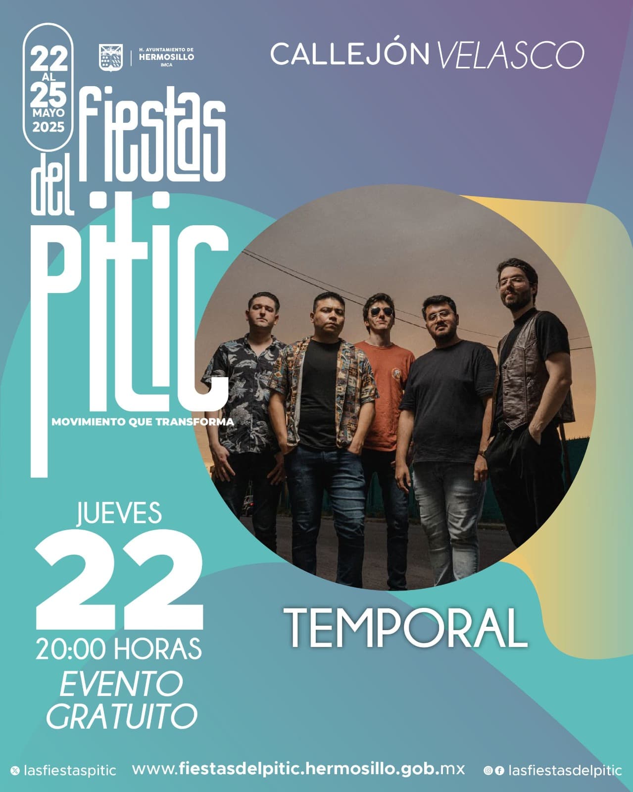 Gran variedad artística se presentará en el Callejón Velasco durante Fiestas del Pitic 2025