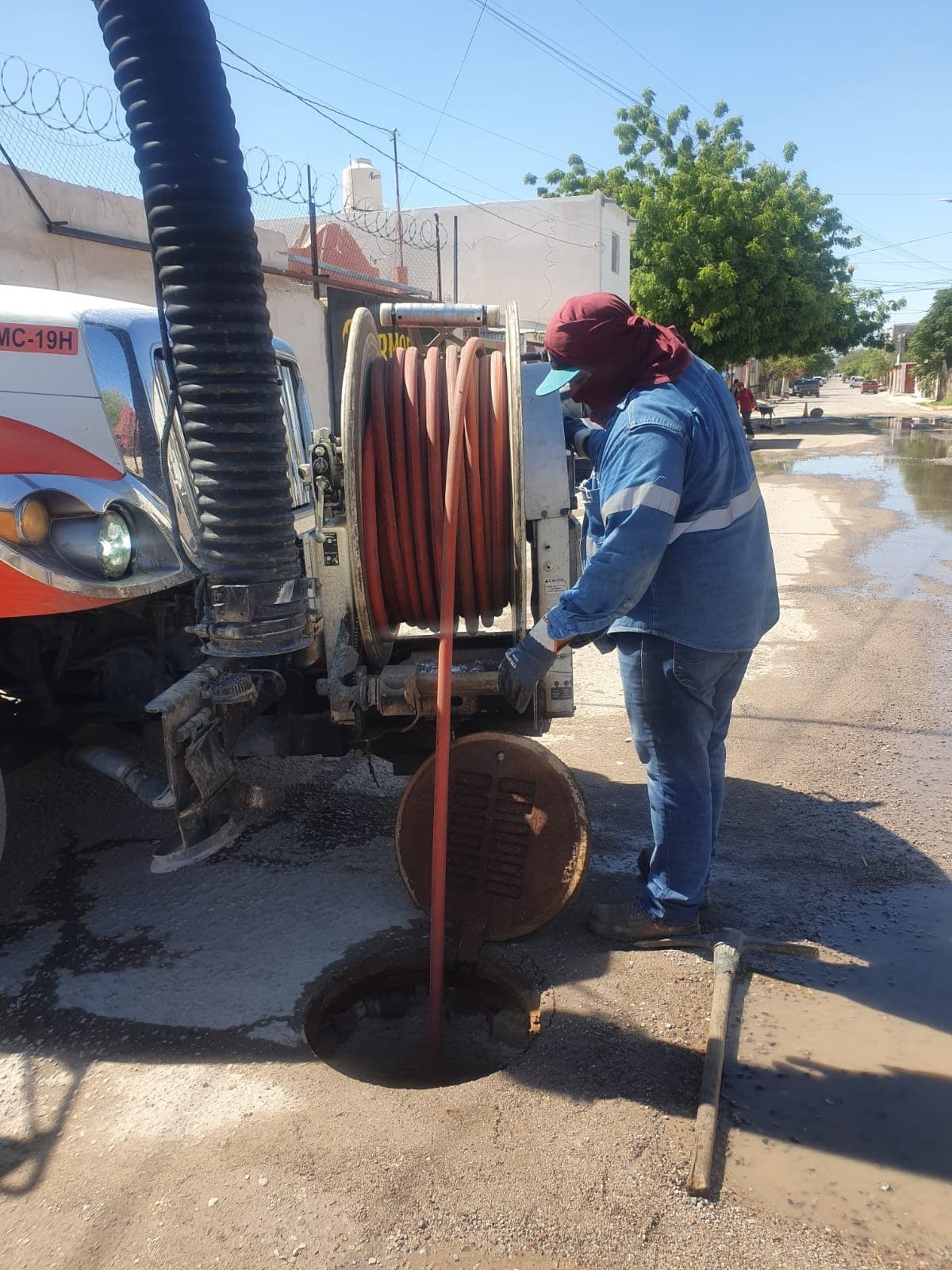 Agua de Hermosillo refuerza operativo para atender afectaciones en líneas sanitarias tras lluvias