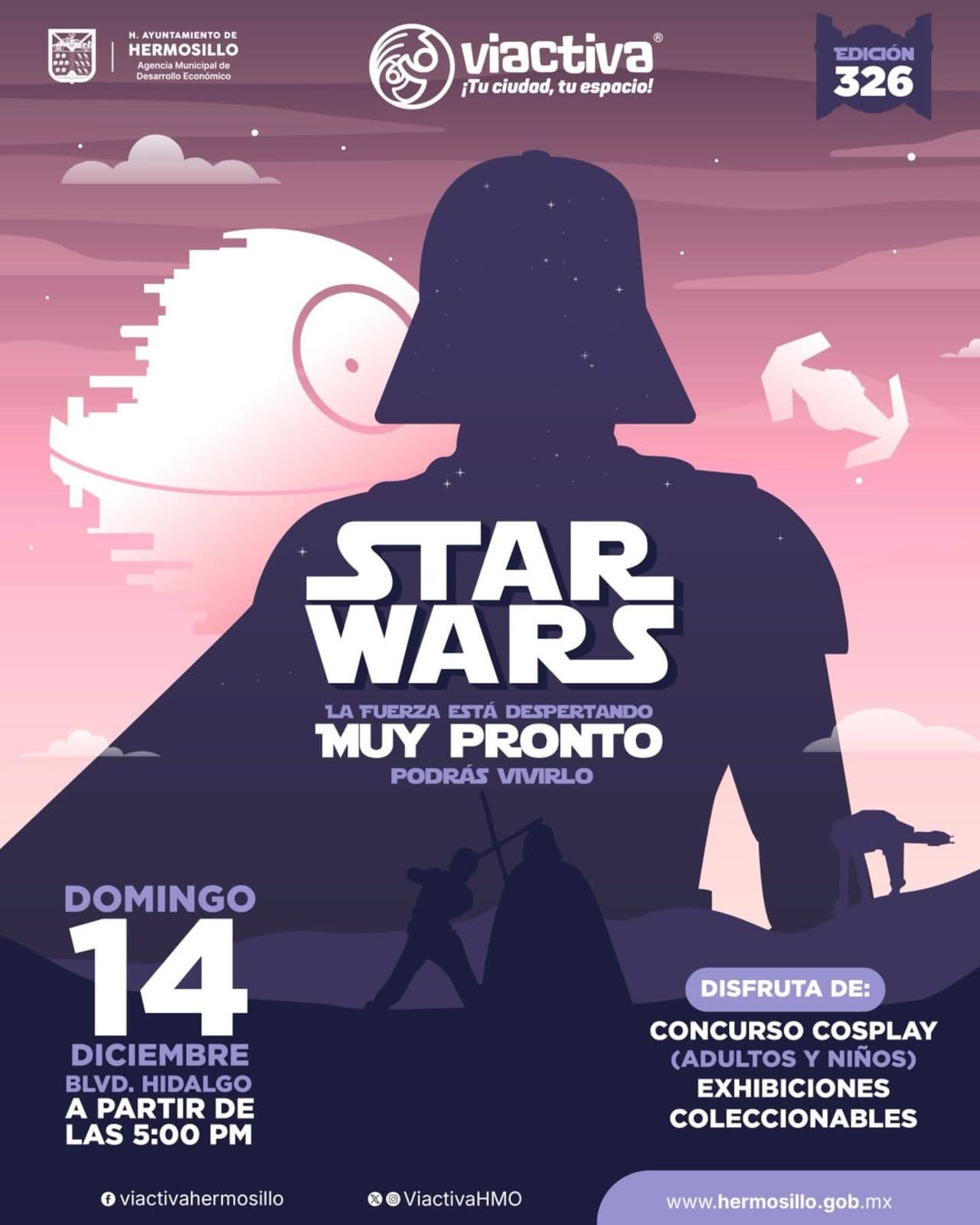 Una nueva edición de Víactiva Star Wars se realizará este domingo 14