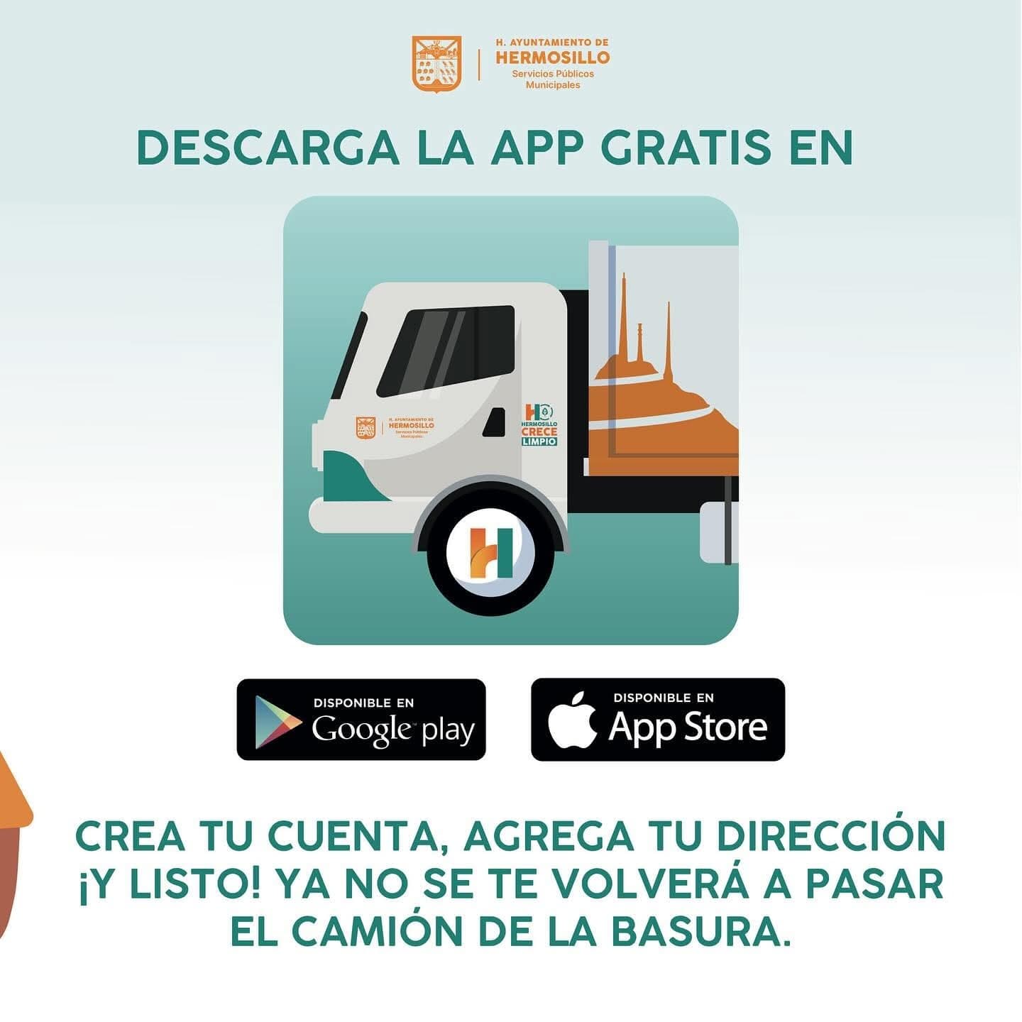 Ayuntamiento de Hermosillo invita a utilizar la aplicación “Recolector H”