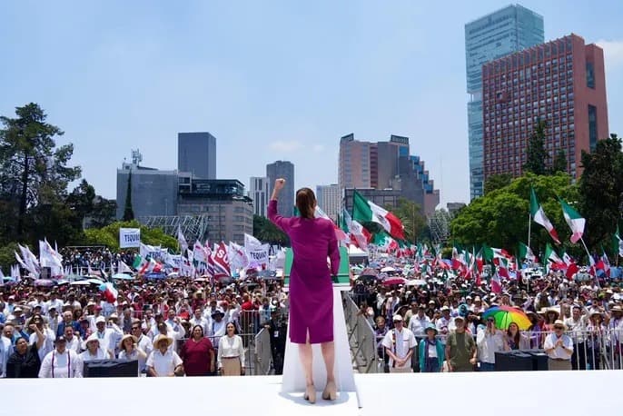 “México ya cambió, nada ni nadie va a detener la transformación”, afirma la presidenta Claudia Sheinbaum