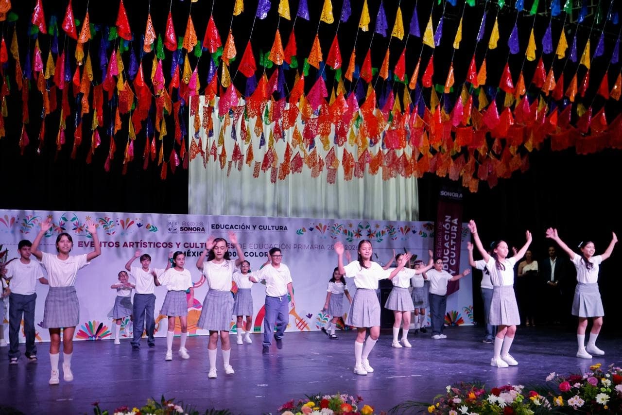 Gobierno de Sonora fomenta educación integral a través de expresiones artísticas y culturales: SEC