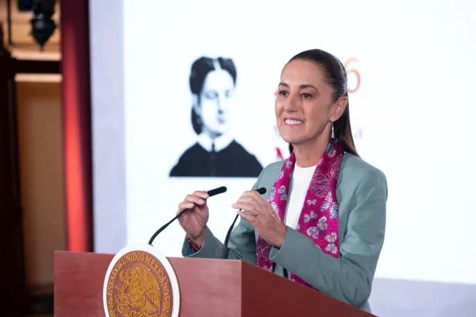 Disminuyen en México los homicidios dolosos un 46 por ciento en la administración de Claudia Sheiumbau