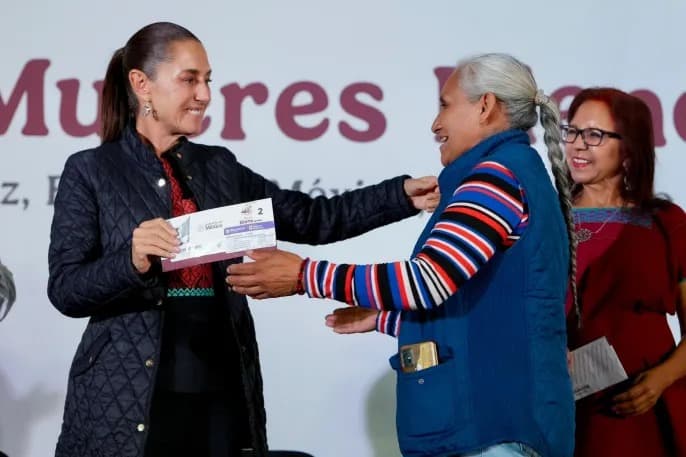 Es en la Cuarta Transformación cuando más se reconoce a las mujeres: presidenta Claudia Sheinbaum