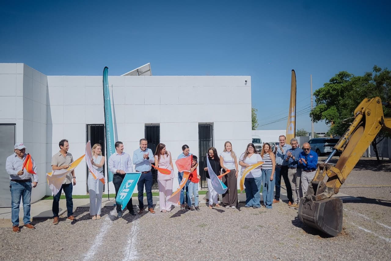 Patty Ruibal y Toño Astiazarán dieron el banderazo de construcción del Primer Centro Municipal de Neurodesarrollo