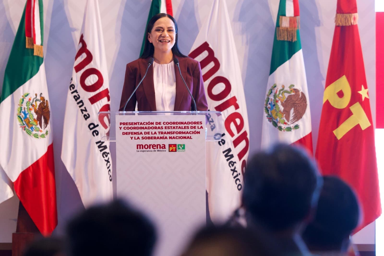 Morena presenta las coordinaciones estatales de la Defensa de la Transformación y la Soberanía Nacional de cinco estados