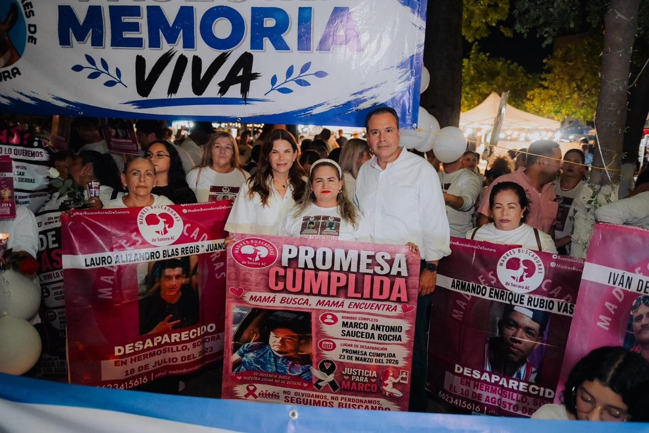 Alcalde Toño Astiazarán honra el esfuerzo de colectivos de buscadoras de sus familiares desaparecidos